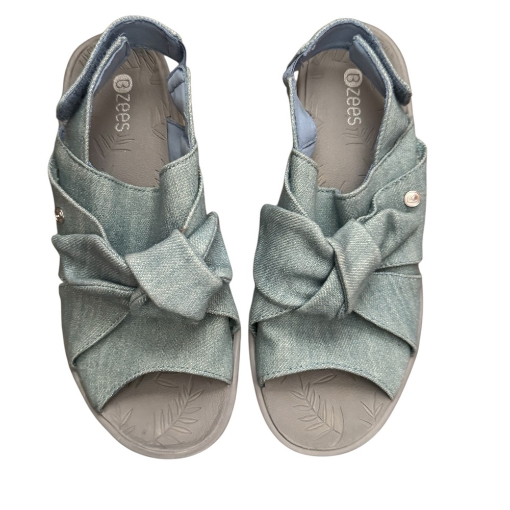 Bzees Women’s Denim Blue Sandals